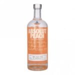 Absolut Peach Vodka - Litre