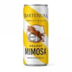 Bartenura Mimosa Orange Wine Cocktail - Pack of 4 Cans