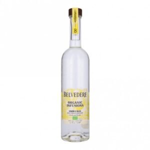 Belvedere Organic Infusions Lemon & Basil Vodka - Litre