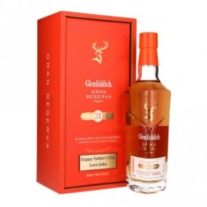 Glenfiddich 21 Year Old - With Personalised Plaque
