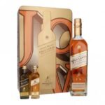 Johnnie Walker Gold Label + 18 Year Old & Blue Label Miniatures