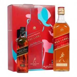 Johnnie Walker Red Label + Black Label 20cl Gift Set
